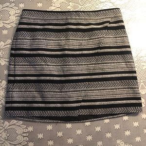 JCrew Striped Skirt
